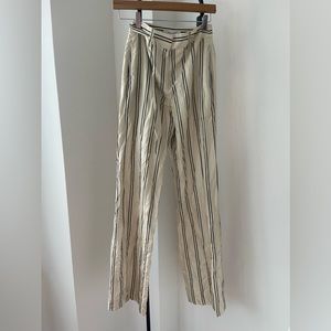 FRAME silk striped trouser — never worn